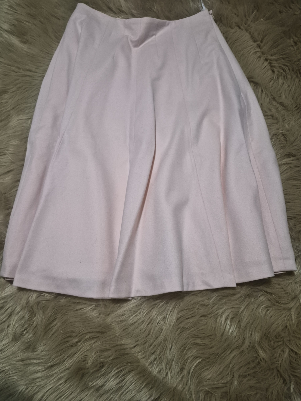 Lauren Ralph Lauren Vintage A-Line Pleated Midi Skirt